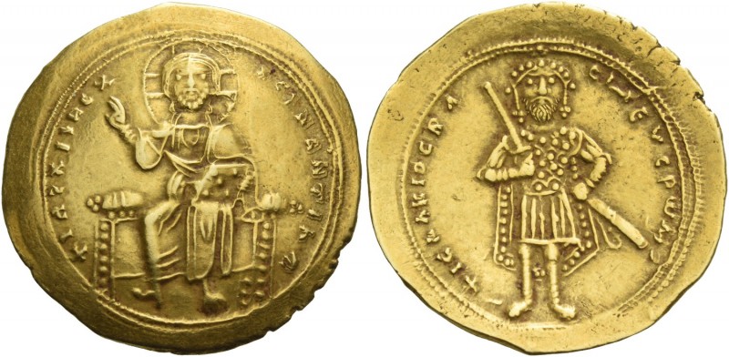 Isaac I Comnenus, 1 September 1057 – 22 November 1059. Histamenon 1057-1059, AV ...