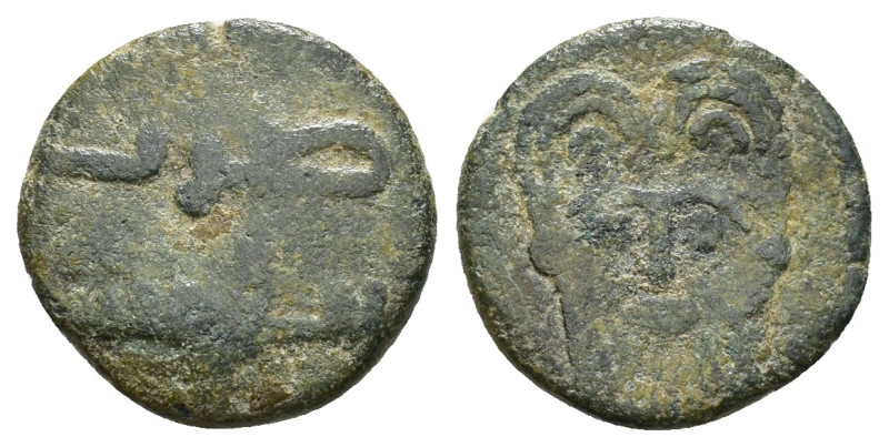 CONQUISTA/GOBERNADORES. Felús. Tremecén / تلمسان . Sin fecha. CU 2,36 g. 15 mm. ...