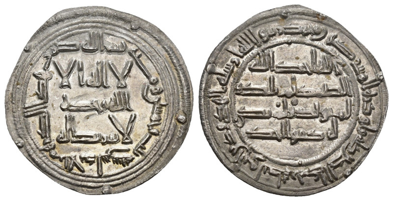 EMIRATO. ABD AL-RAHMAN I (755-788). Dírham. Al-Andalus. 153 H. AR 2,71 g. 26 mm....