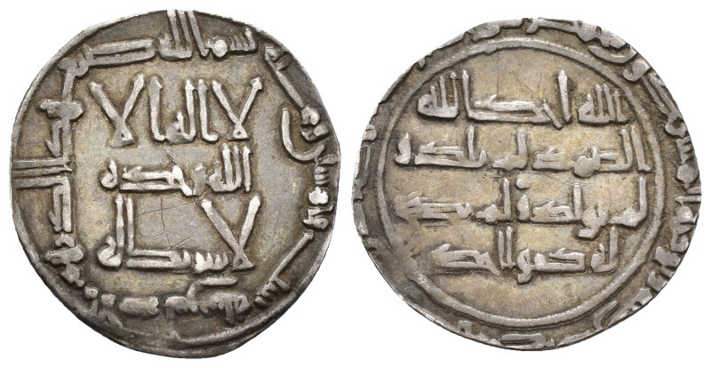 EMIRATO. ABD AL-RAHMAN I (755-788). Dírham. Al-Andalus. 156 H. AR 1,77 g. 22 mm....
