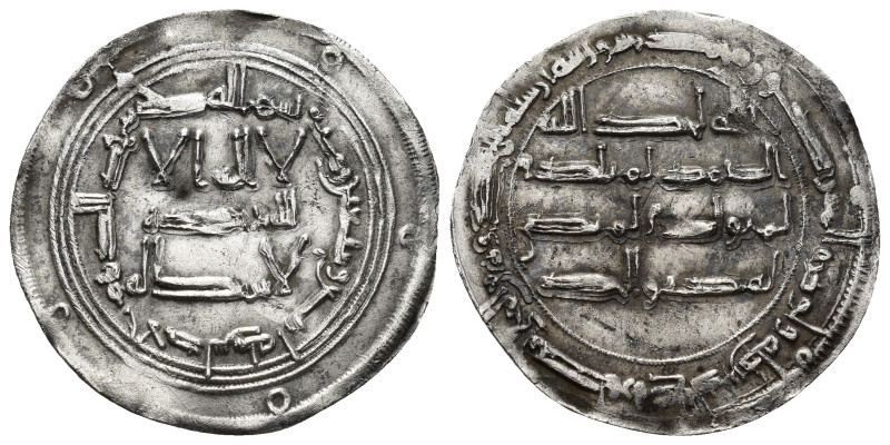 EMIRATO. HISAM I (788-796). Dírham. Al-Andalus. 174 H. AR 2,65 g. 28 mm. V-72. E...