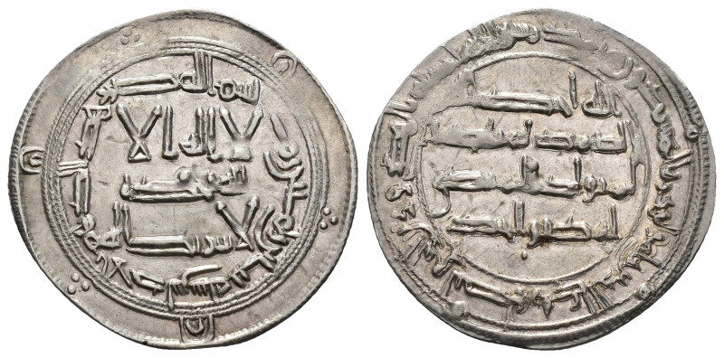 EMIRATO. AL-HAKAM I (796-821).Dírham. Al-Andalus. 182 H. AR 2,75 g. 28,5 mm. V-8...