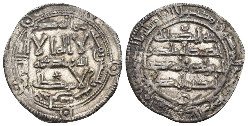 EMIRATO. AL-HAKAM I (796-821).Dírham. Al-Andalus. 197 H. AR 2,87 g. 27 mm. V-103...