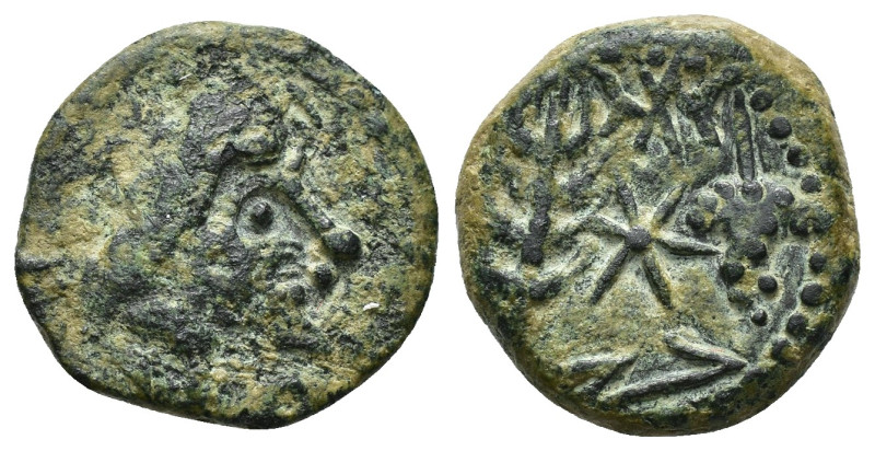 COLECCIÓN CORES. REYES NÚMIDAS Y MAURETANOS. BOCCO I. Shemesh (¿118-80 a.C.?). A...