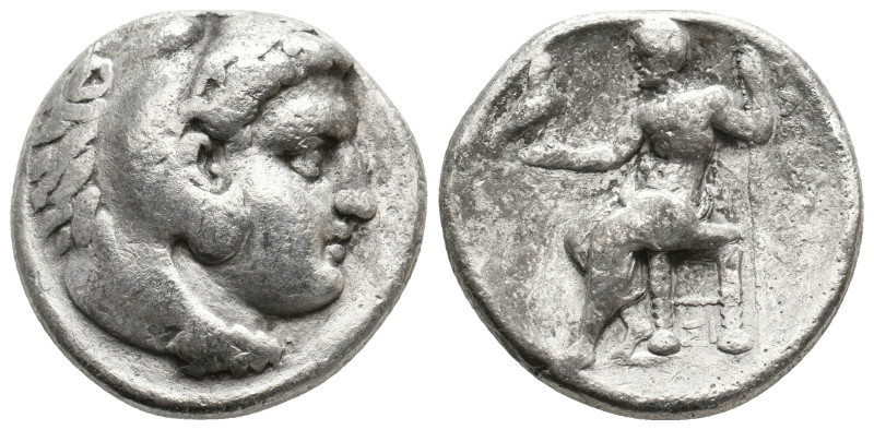 KINGS OF MACEDON. Alexander III 'the Great' (336-323 BC). AR, Tetradrachm. 16.43...