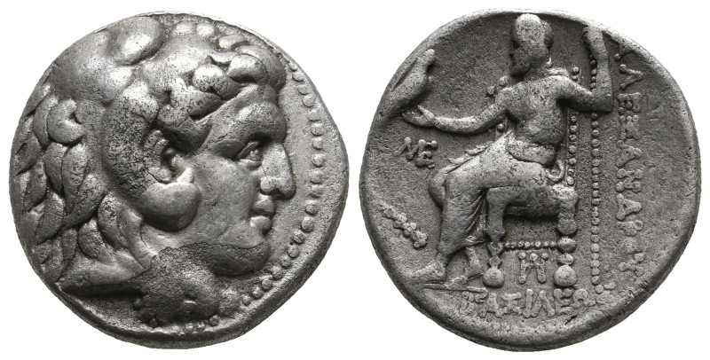 KINGS OF MACEDON. Alexander III 'the Great' (336-323 BC). AR, Tetradrachm. 16.80...