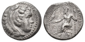 KINGS OF MACEDON. Alexander III 'the Great' (336-323 BC). Drachm. 4.12g 16.6m