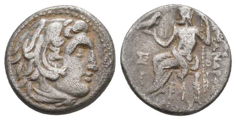 KINGS OF MACEDON. Alexander III 'the Great' (336-323 BC). Drachm. 4g 16.8m