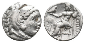 KINGS OF MACEDON. Alexander III 'the Great' (336-323 BC). Drachm. 4.24g 15.6m