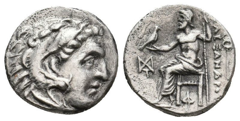 KINGS OF MACEDON. Alexander III 'the Great' (336-323 BC). Drachm. 4.12 gr 16.9 m...