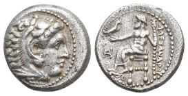 KINGS OF MACEDON. Alexander III 'the Great' (336-323 BC). Drachm. 4.25 gr 16.3 mm