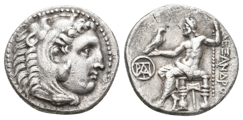 KINGS OF MACEDON. Alexander III 'the Great' (Circa 336-323 BC). Drachm. 4.07g 18...