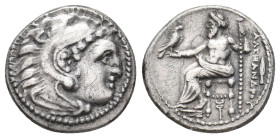 KINGS OF MACEDON. Alexander III 'the Great' (336-323 BC). Drachm. 4.18g 17.20m
