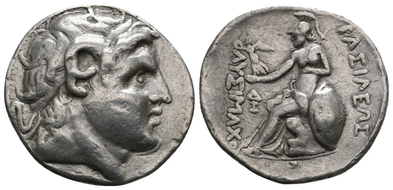 KINGS OF THRACE. Lysimachos (305-281 BC). Tetradrachm. 16.77g 30.4m
