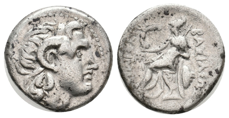 KINGS OF THRACE (Macedonian). Lysimachos (305-281 BC). AR Drachm. 4g 18.2m