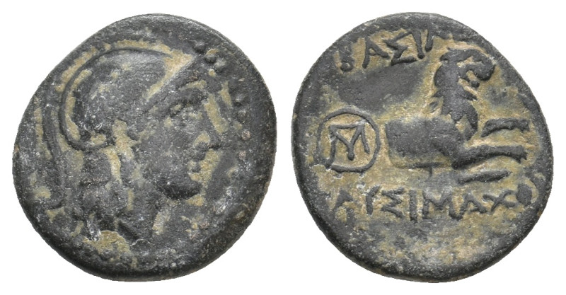 KINGS OF THRACE (Macedonian). Lysimachos (305-281 BC). Ae.2.84g 13.9m