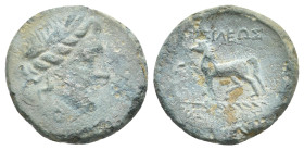 KINGS of THRACE.Mostis.(Circa 139-101 BC).Ae. 3.34g 18.5m
