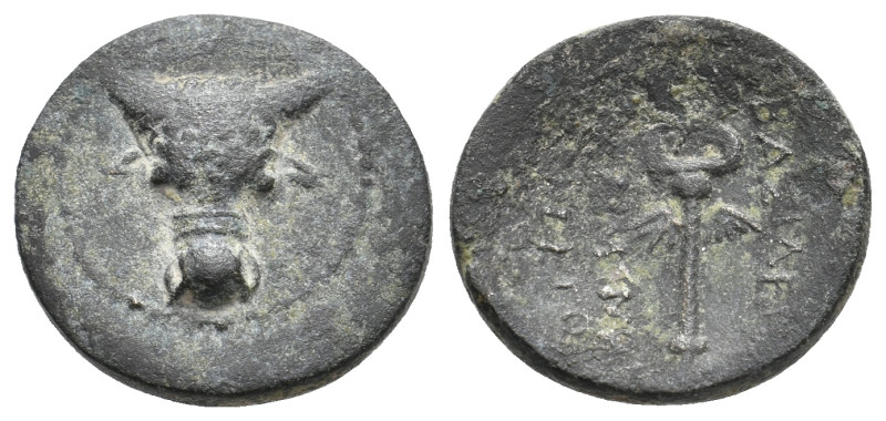 KINGS OF PAPHLAGONIA. Pylaimenes II/III Euergetes(Circa 133-103 BC). AE. 3,71g 1...