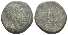 PAPHLAGONIA. Sinope. Struck under Mithradates VI Eupator (Circa 105-90 or 90-85 BC). AE.20.66g 25.7m