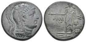 PONTOS. Amisos. Time of Mithradates VI Eupator (Circa 105-90 or 90-85 BC). Ae. 19.09g 27.2m