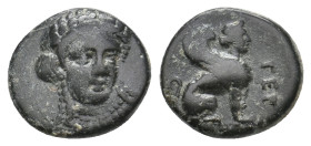 TROAS. Gergis. (4th century BC). Ae.1.66g 12m
