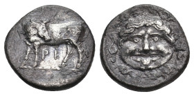 MYSIA, Parion. (4th century BC).AR Hemidrachm. 2.24g 13.8m
