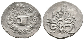 MYSIA. Pergamon. (Circa 166-67 BC). AR Tetradrachm. Cistophoric standard. 12.55g 27.8m