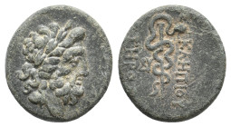 MYSIA. Pergamon. (Mid-late 2nd century BC). Ae. 3.08g 15.2m