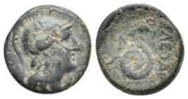 MYSIA. Pergamon. Attalos II Philadelphos (160-139 BC). Ae .3.69g 16.3m