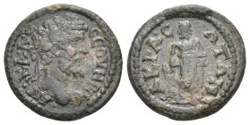 LYDIA. Acrasus. Septimius Severus (193-211). Ae.4.18g 19.9m