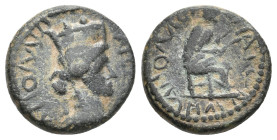 LYDIA. Dioshieron? Pseudo-autonomous issue, 2nd century.3.2g 15.9m