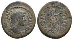 LYDIA. Hierocaesarea. Trajan (98-117). Ae. 6.60g 22.1m