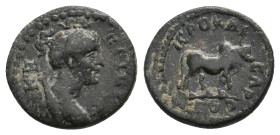 LYDIA. Hierocaesarea. Pseudo-autonomous (2nd century). Ae. 2.42g 15.5m