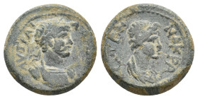LYDIA. Nacrasa. Hadrian (117-138). Ae.3.59g 17m