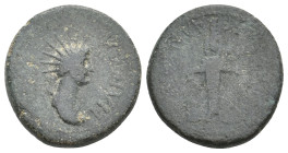 LYDIA. Tralles. Pseudo-autonomous (Late 1st century AD). Ae.5.07g 20.5m