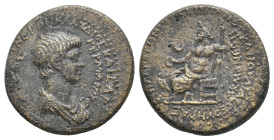 PHRYGIA. Akmoneia. Nero (AD 54-68). Ae.4.25g 19.8m