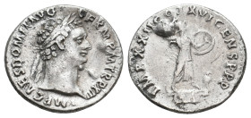 DOMITIAN, 81-96 AD. AR, Denarius. Rome. 3.61g 18.8m
