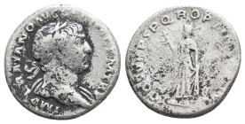 TRAJAN, 98-117 AD. AR, Denarius. Rome. 3.07g 18.4m