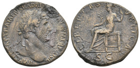 HADRIAN (117-138). Sestertius. Rome. 22.35g 32.3m