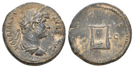 HADRIAN, 117-138 AD. Quadrans. Rome.4.72g 20.1m