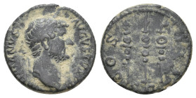 HADRIAN (117-138). Quadrans. Rome. 2.92g 16.7m