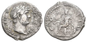 HADRIAN, (117-138 AD). AR, Denarius. Rome.3.11g 19.6m