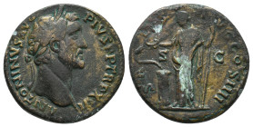 ANTONINUS PIUS (138-161). Sestertius. Rome. 20.41g 31.6m