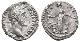 Antoninus Pius, 138-161 AD. AR, Denarius. Rome. 3.12g 18.9m