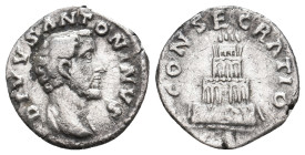 Antoninus Pius, 138-161 AD. AR, Denarius. Rome. 2.99g 17.9m
