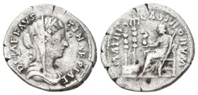 DIVA FAUSTINA II (Died 176). Denarius. Rome.3.04g 23.3m