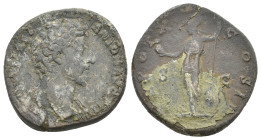 MARCUS AURELIUS (161-180). Sestertius. Rome. 27.30g 34.4m