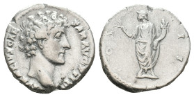 MARCUS AURELIUS, 161-180 AD. AR, Denarius. Rome. 3.43g 17.1m