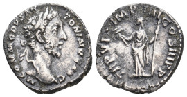 MARCUS AURELIUS, 161-180 AD. AR, Denarius. Rome.2.54g 18.8m