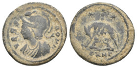 CONSTANTINE I 'THE GREAT' (307/10-337 AD). Follis.Constantinople. 2.78g 19.2m